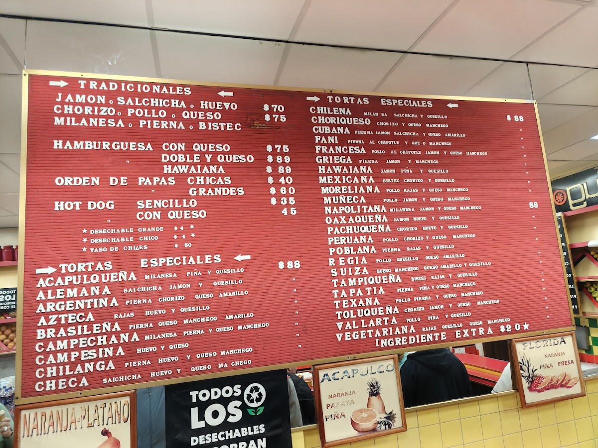 Jugos Canada Menu - Image 2